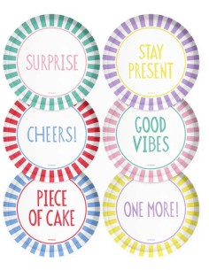 Piatti Di Carta Strisce...