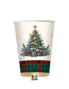 Tartan Christmas Tree Paper...