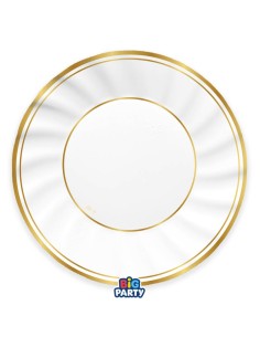 25cm Gold Metal Flat Paper...