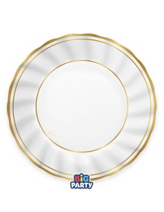 Gold Metal Paper Plates...