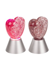 Lampada Led Cuore Glitterata 2