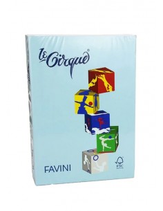 Ream Of Colored Paper Favini Le Cirque  A4 Light Blue 80g 500 Sheets