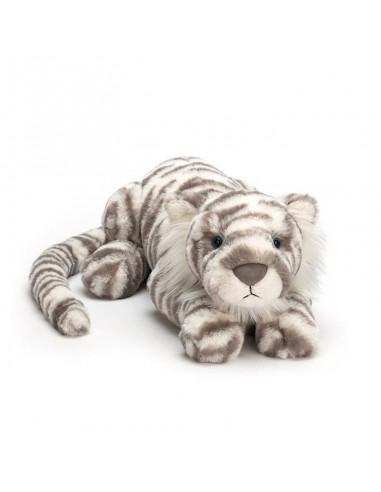 Peluche Jellycat Sacha Snow Tiger 12x46cm