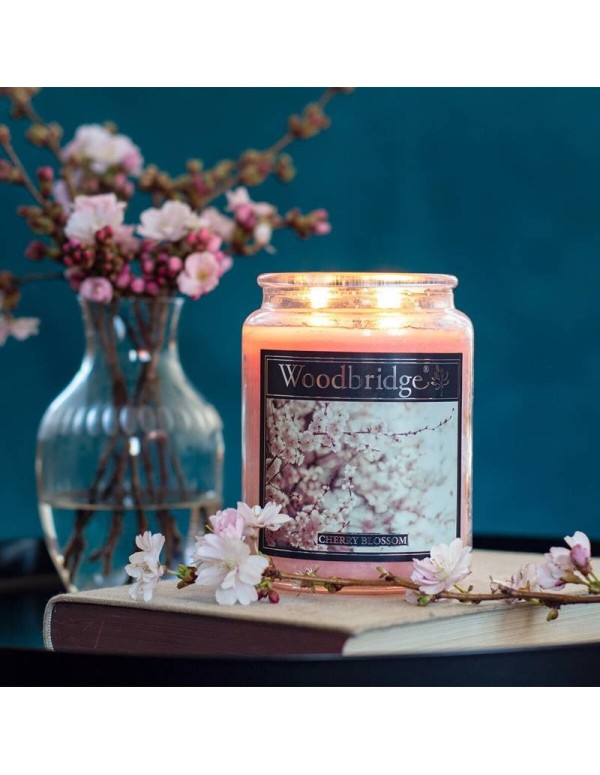 Woodbridge Cherry Blossom Candle Jar 565