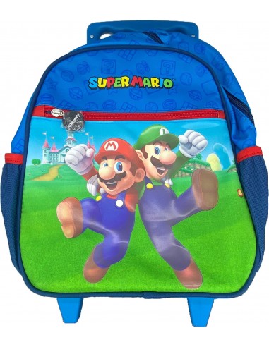 Mini Backpack Trolley Kindergarten Super Mario Bros Seven