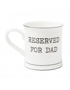 Father's Day Ceramic Mug Reserved For Dad