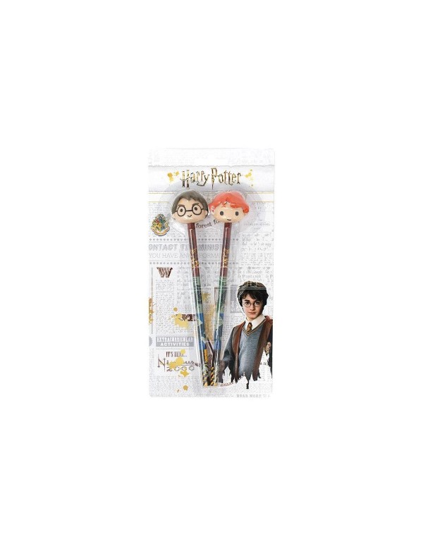 Harry Potter Set of 2 Graphite Pencils Harry And Ron