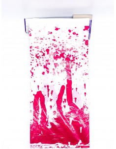 Halloween Paper Tablecloth With Blood Stains 137x275cm