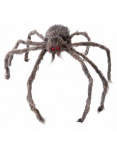 Giant Grey Hairy Spider 60cm Halloween Ornaments