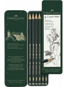 Drawing Pencils Faber-Castell 9000 Set 6pcs.