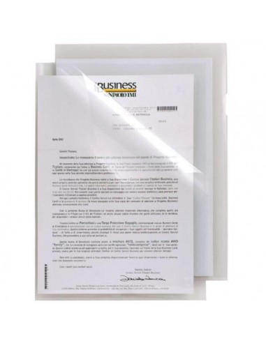 L-Shaped Envelope In PVC A4 50 pcs