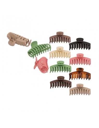 Clip Hair 10cm Assorted Colors