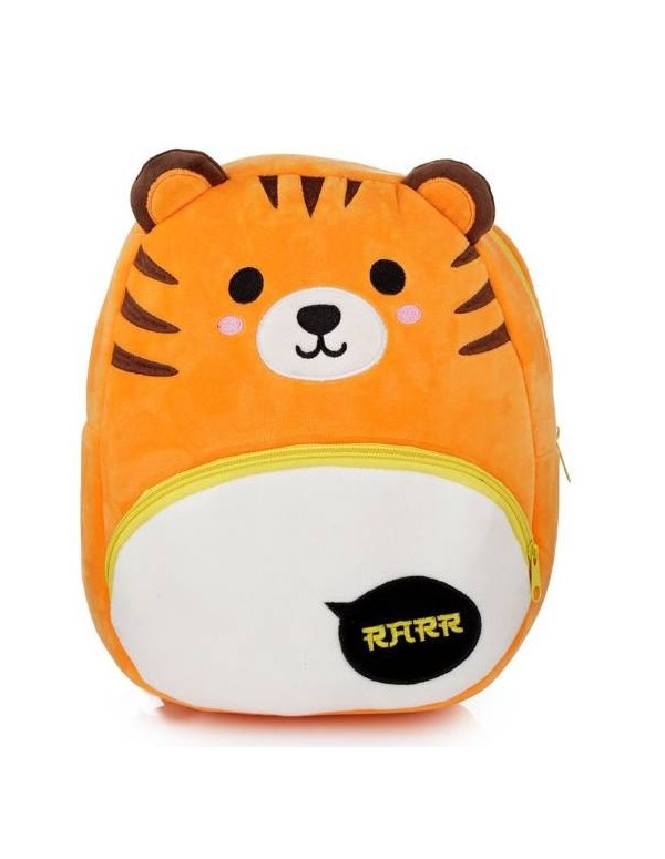 Mini Puckator Backpack in Tiger Plush