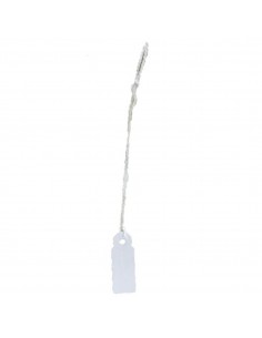 Wired Price Tags 11x29mm 100pcs