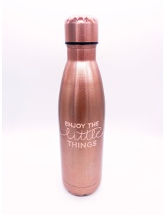 Stainless Steel Thermal Bottle Posh Pop Enjoy The Little Things