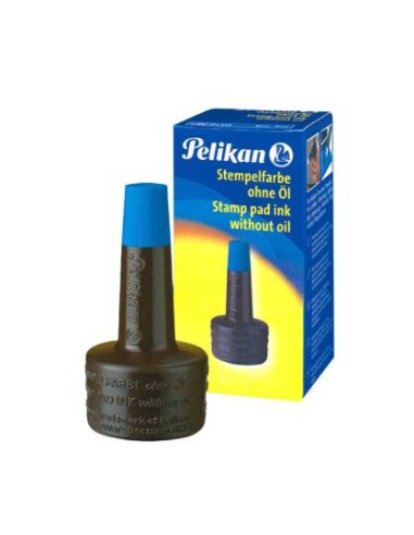 Pelikan Blue Ink For Stamps 28ml.