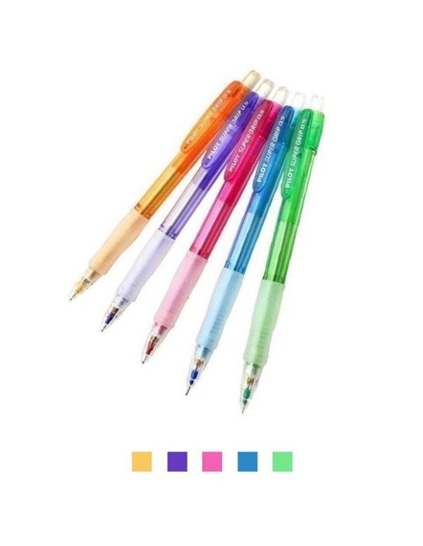 Mechanical Pencil Pilot Super Grip Neon 0.5 mm