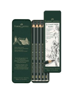 Drawing Pencils Faber-Castell 9000 Jumbo Set 5pcs.