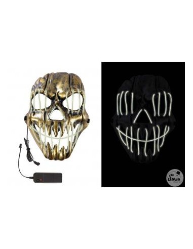 Monstrous Skeleton LED Halloween Mask