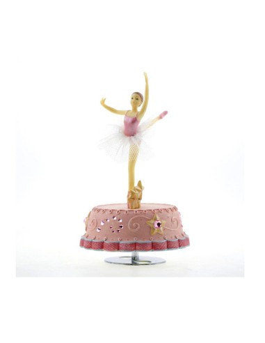 Ballerina Music Box With Pink Base