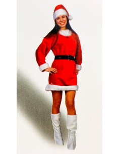 Christmas Costumes Woman One Sizem Miss Claus