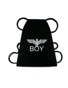 Backpack Sack With Laces Boy London Black