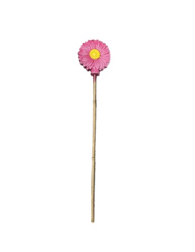 Outdoor Candle Easter Decoration Pink Flower 80cm