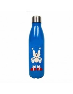 Stainless Steel Blue Thermal Bottle Sonic
