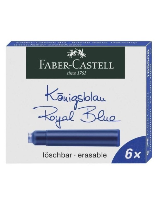 Refill for blue fountain pen 185506 pack