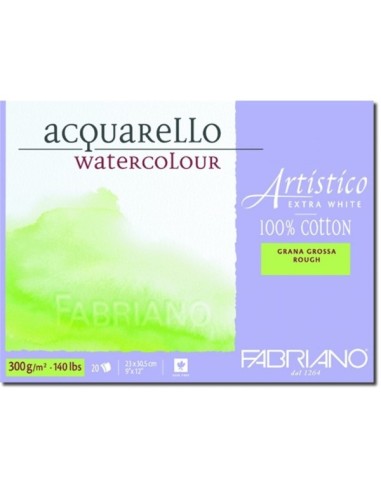 Fabriano Watercolor Album 23x30cm Rough Extra White For Watercolors