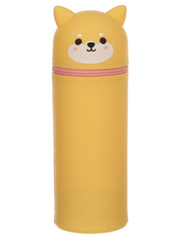 Shiba Inu Dog Sweet Animals Silicone Pencil Case