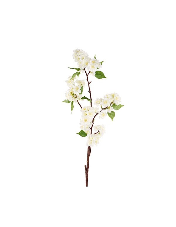 Artificial Branch Peach Blossom White 1,80cm