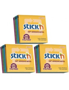 Sticky Memo Notes 76x76mm 100 Sheets
