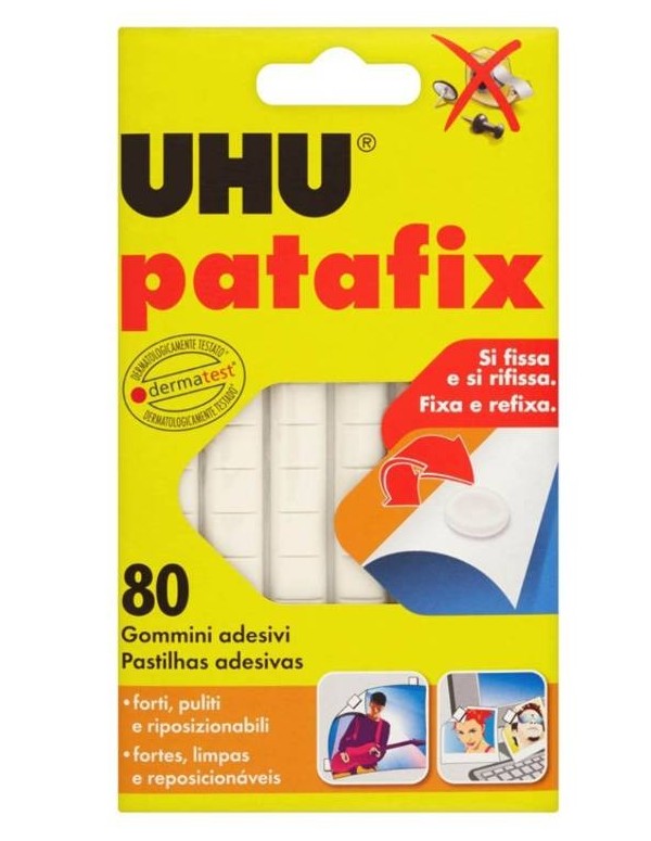 Patafix UHU 80 Removable Stickers Rubber