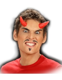 Devil Horn Red Halloween Make-Up