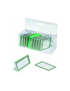 Multipurpose Label In Transparent PVC 6,5x4,2cm