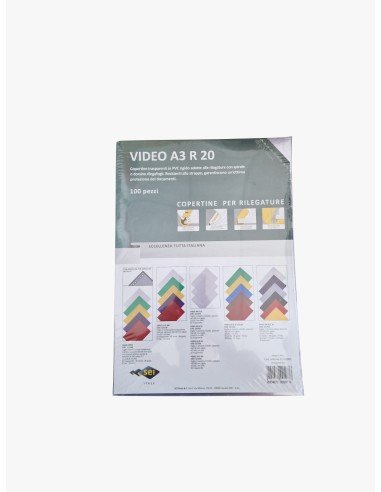 Transparent PVC Covers For Bindings Video A3 R 20 Package 100pcs.