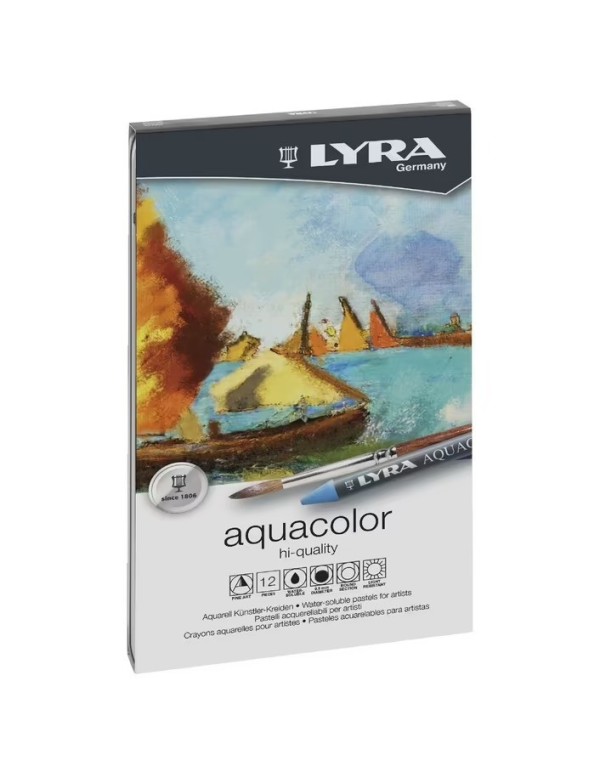 Watercolour Markers Lyra Aquacolor Hi-Quality