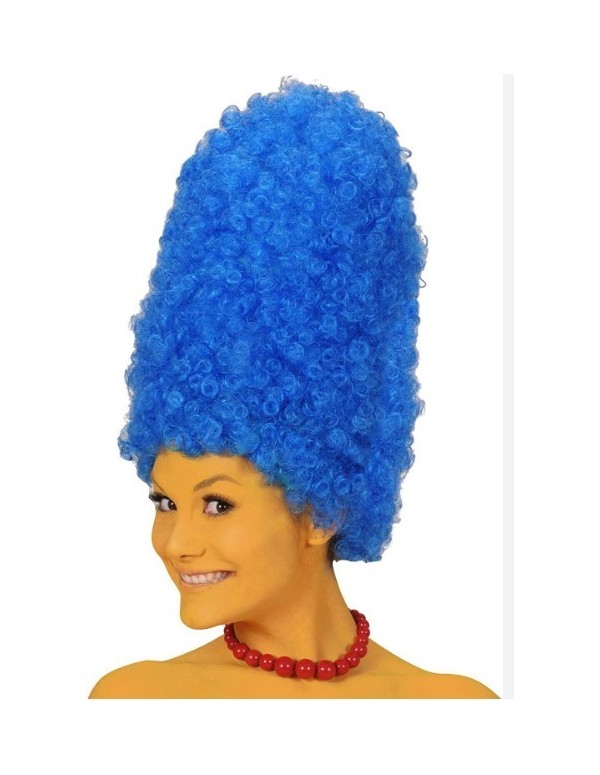 Blue Marge Wig In Bag 29cm