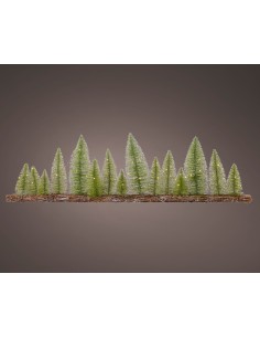 Christmas Decoration Branch With Trees And LED 100cm