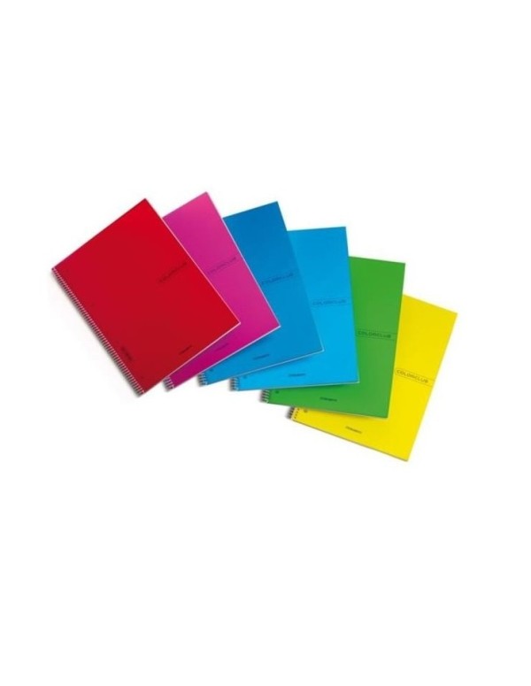 Colorclub Spiral Notebook A4 60 Assorted Sheets