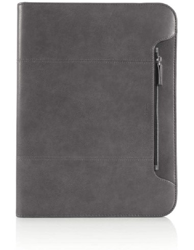 Professional Notepad In Eco-Leather Grey A4