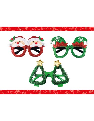 Christmas Fantasy Glasses Assorted Product