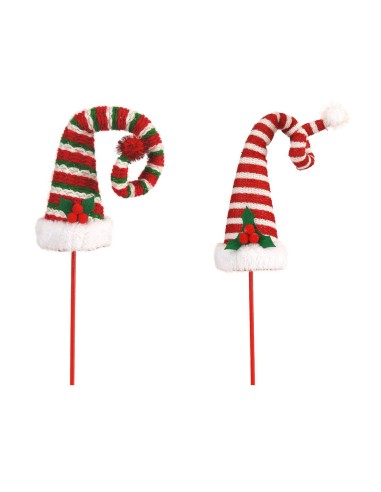 Christmas Decoration Elf Hats 48cm Assorted