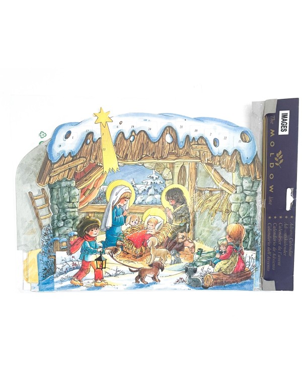 Advent Calendar Nativity Hut