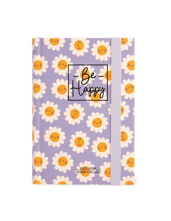 Legami 16-month daily diary 2023/24 Daisy 13,5x9,5cm