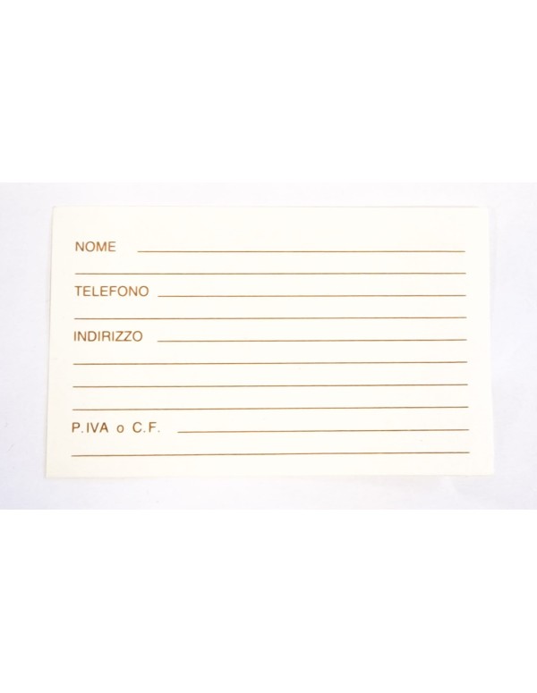 Fillable Business Cards