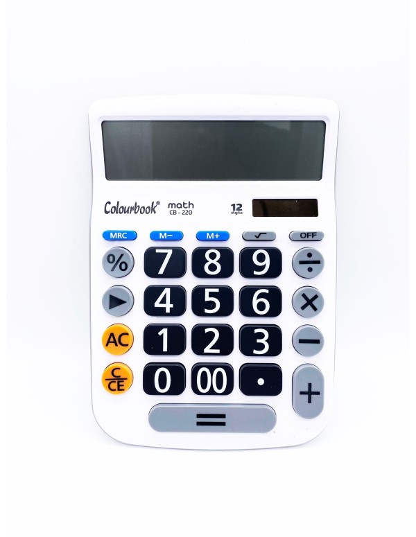 Pocket Calculator 12 Digits Math CB-220