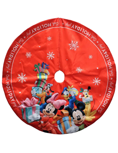 Christmas Tree Skirt Disney Mickey And Friends diam 120cm