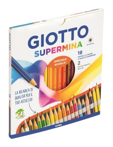 Giotto Pack of 90 Colors 50 Stilnovo Pastels 40 Turbo Color Markers